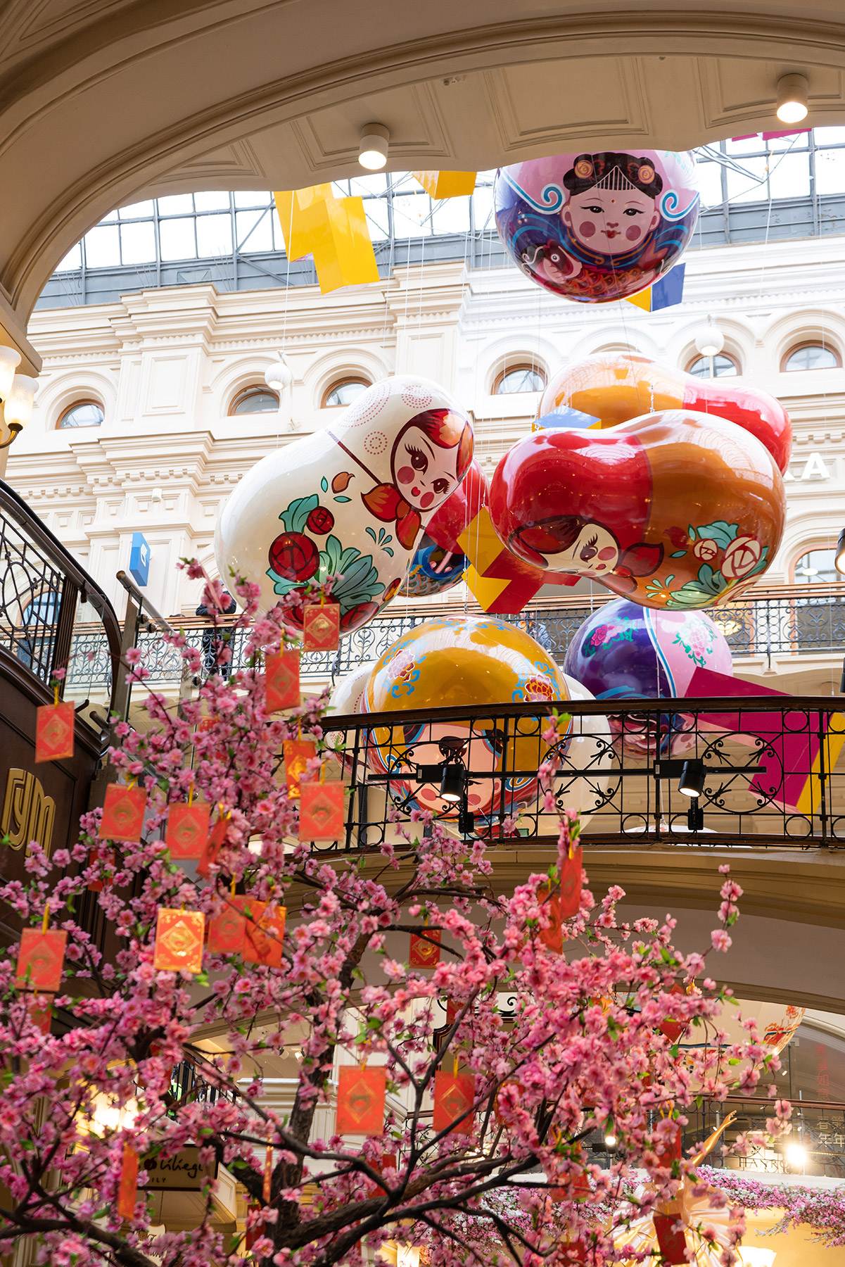 GUM Public Art Installation No.3 Matryoshka doll