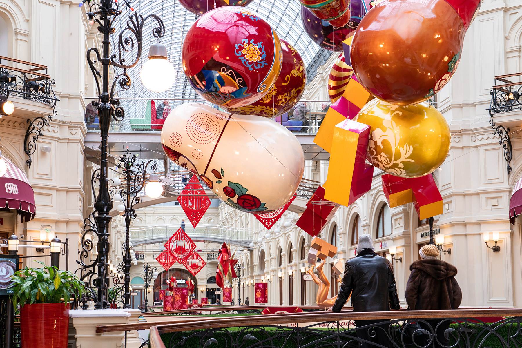 GUM Public Art Installation No.3 Matryoshka doll