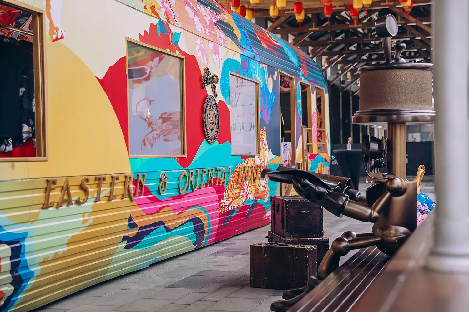 Departure: All Board! A Digital Immersive Exhibition by Jacky Tsai