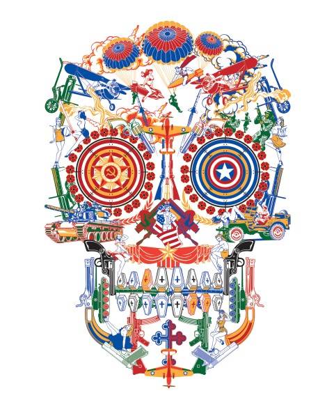 Anti War Skull