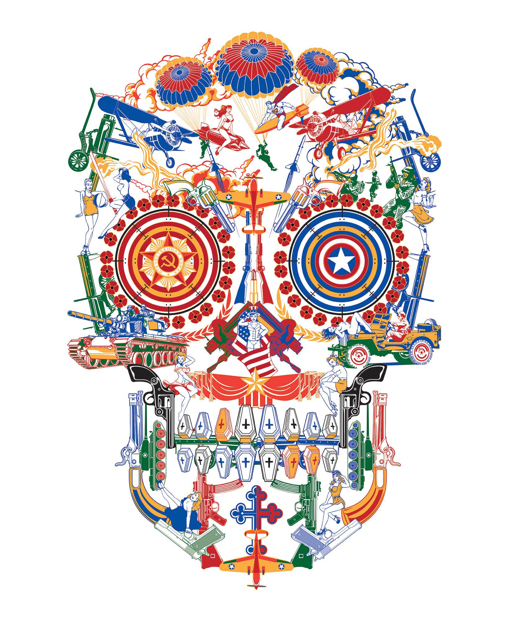 Anti War Skull