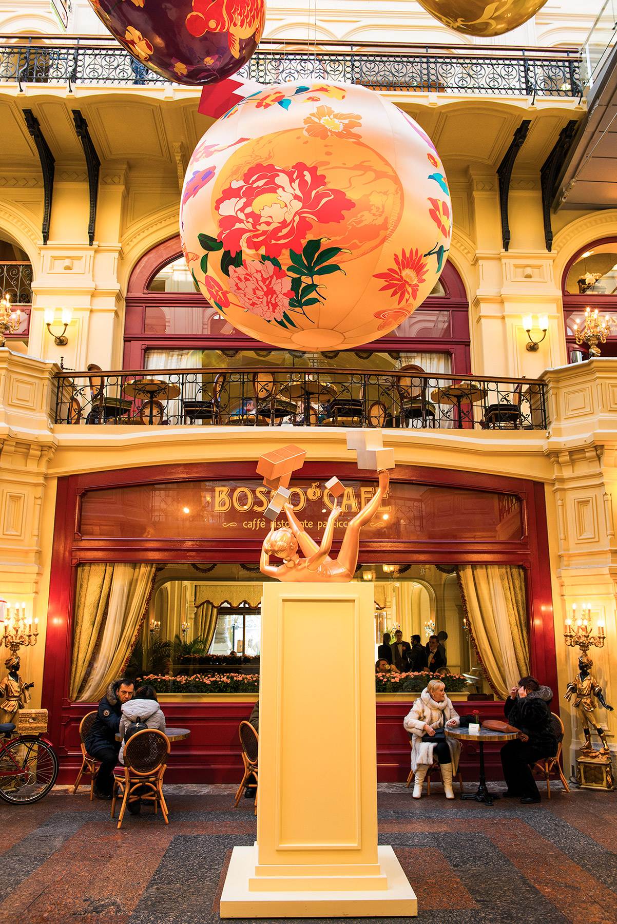 GUM Public Art Installation No.7 Balance Acrobat