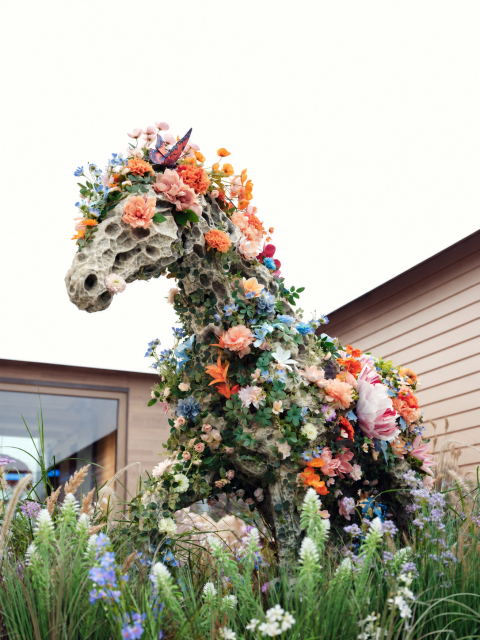 Floral Horse