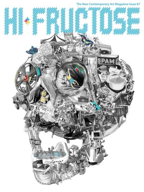 ‘Quarantine Skull’ features as cover art for Hi-Fructose volume 67 with an exclusive interview