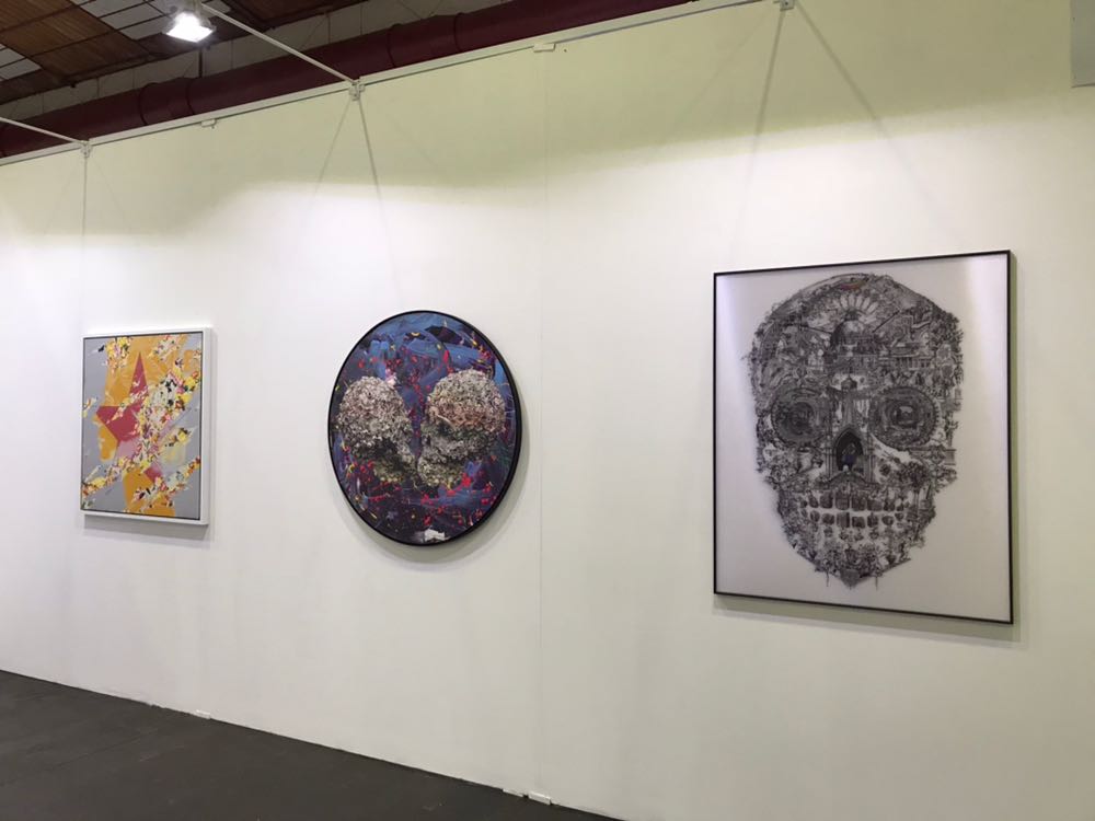 Jacky Tsai works in the Yoko Uhoda Gallery presentation at En Piste 2017
