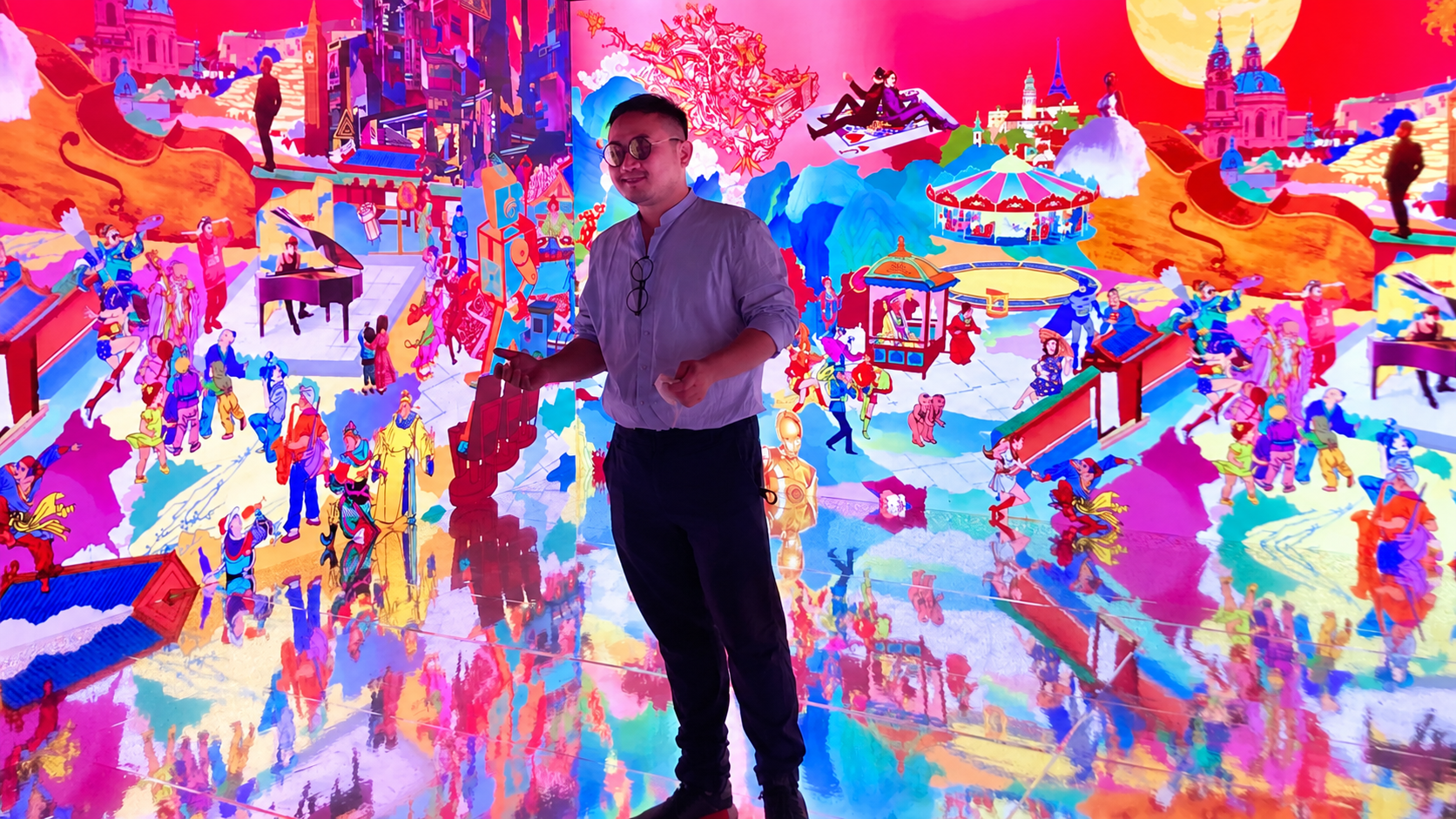 Jacky Tsai in Golden 10 Years at Digital Art Fair Xperience Hong Kong 2022