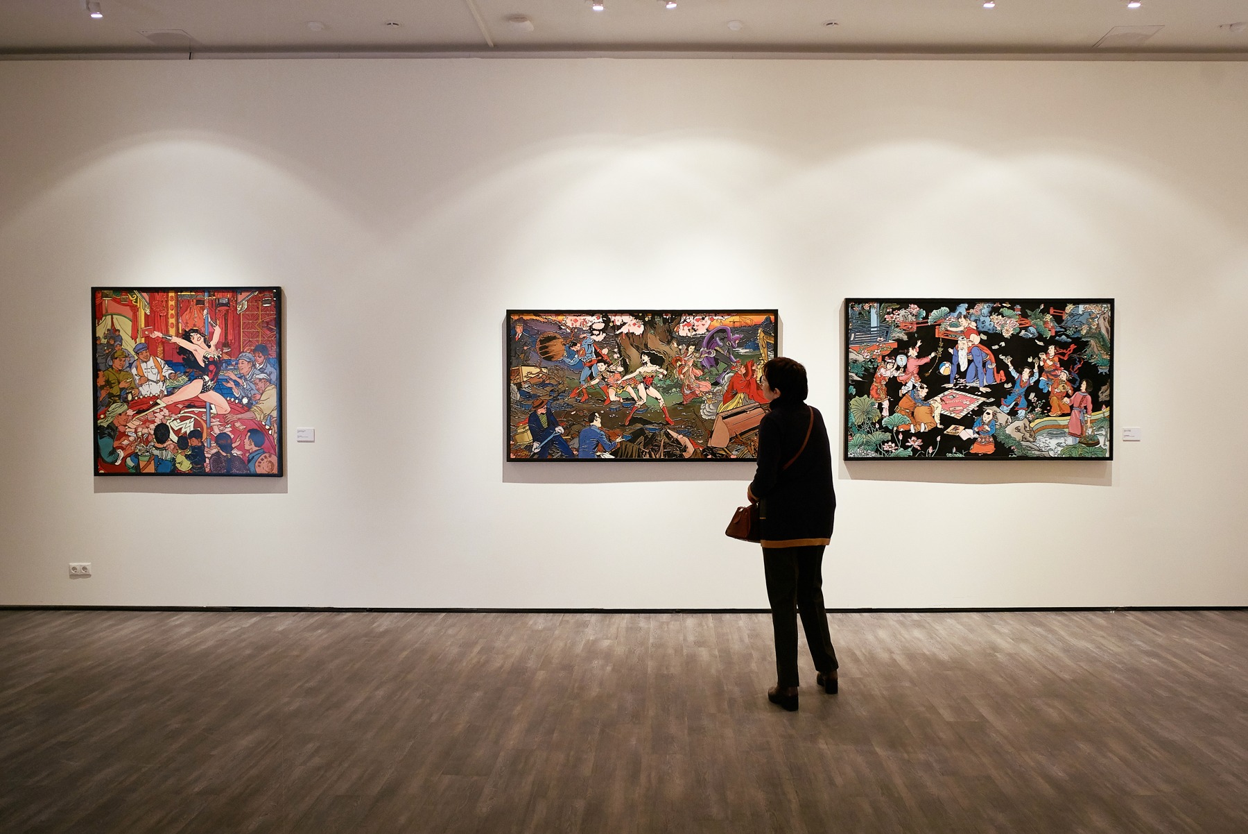 A moment of close looking in the MMOMA galleries.