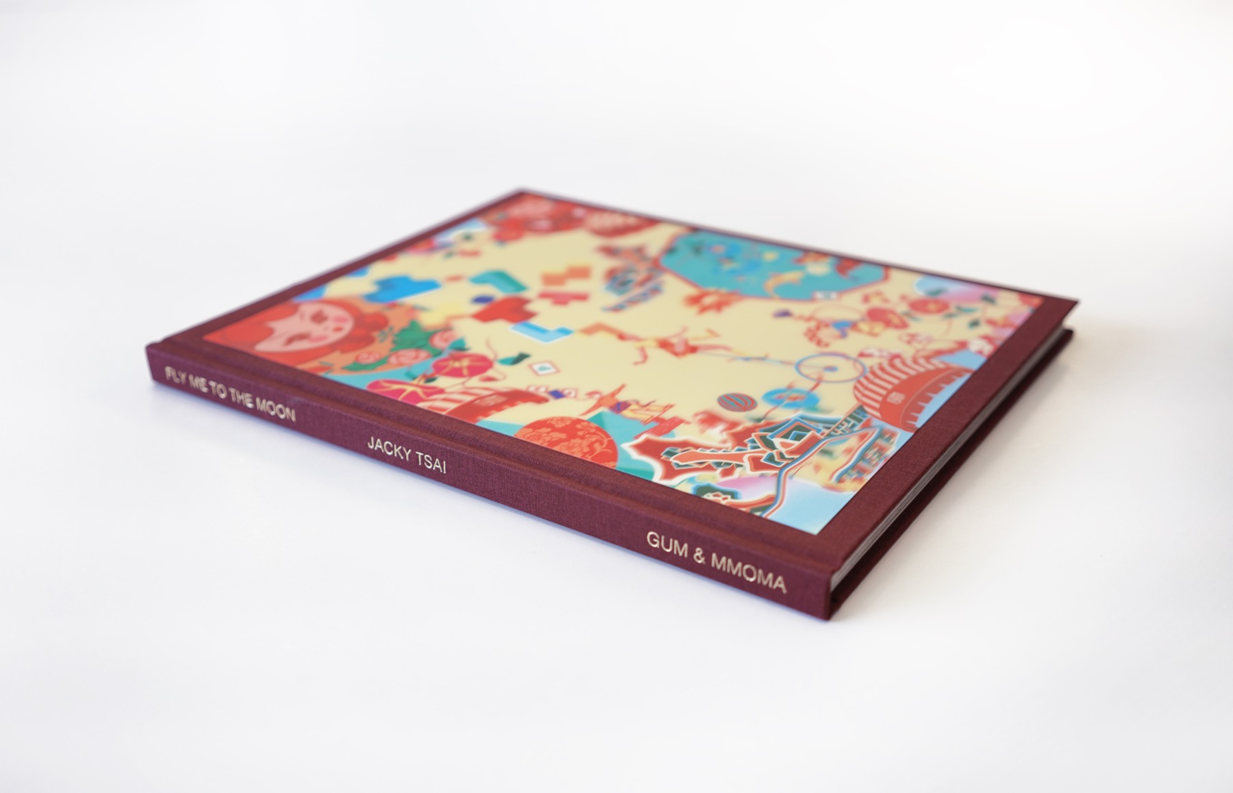 Fly Me to the Moon — clothbound with a lenticular cover.