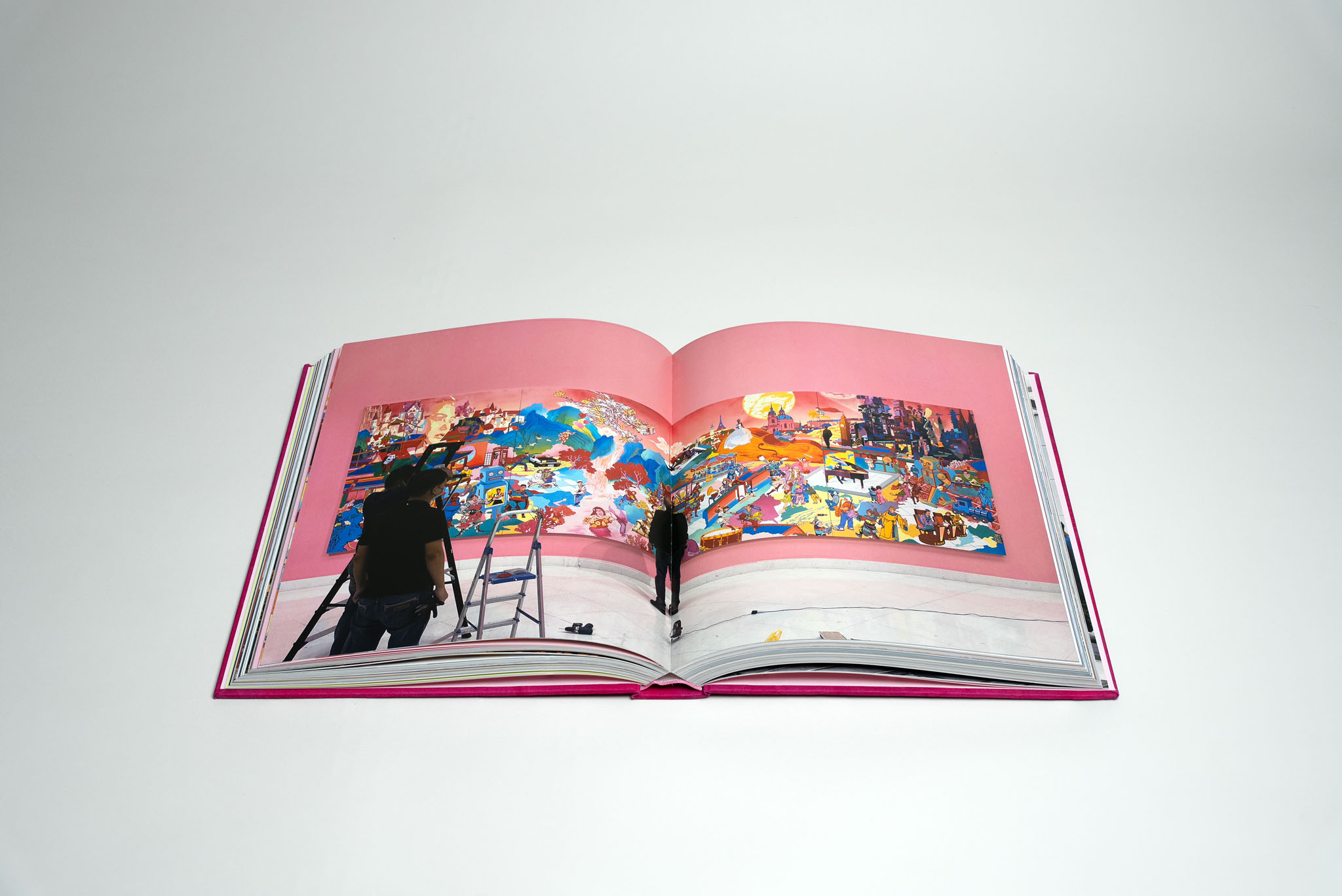 A spread showing Parody of Jay’s Music in Journey to the East