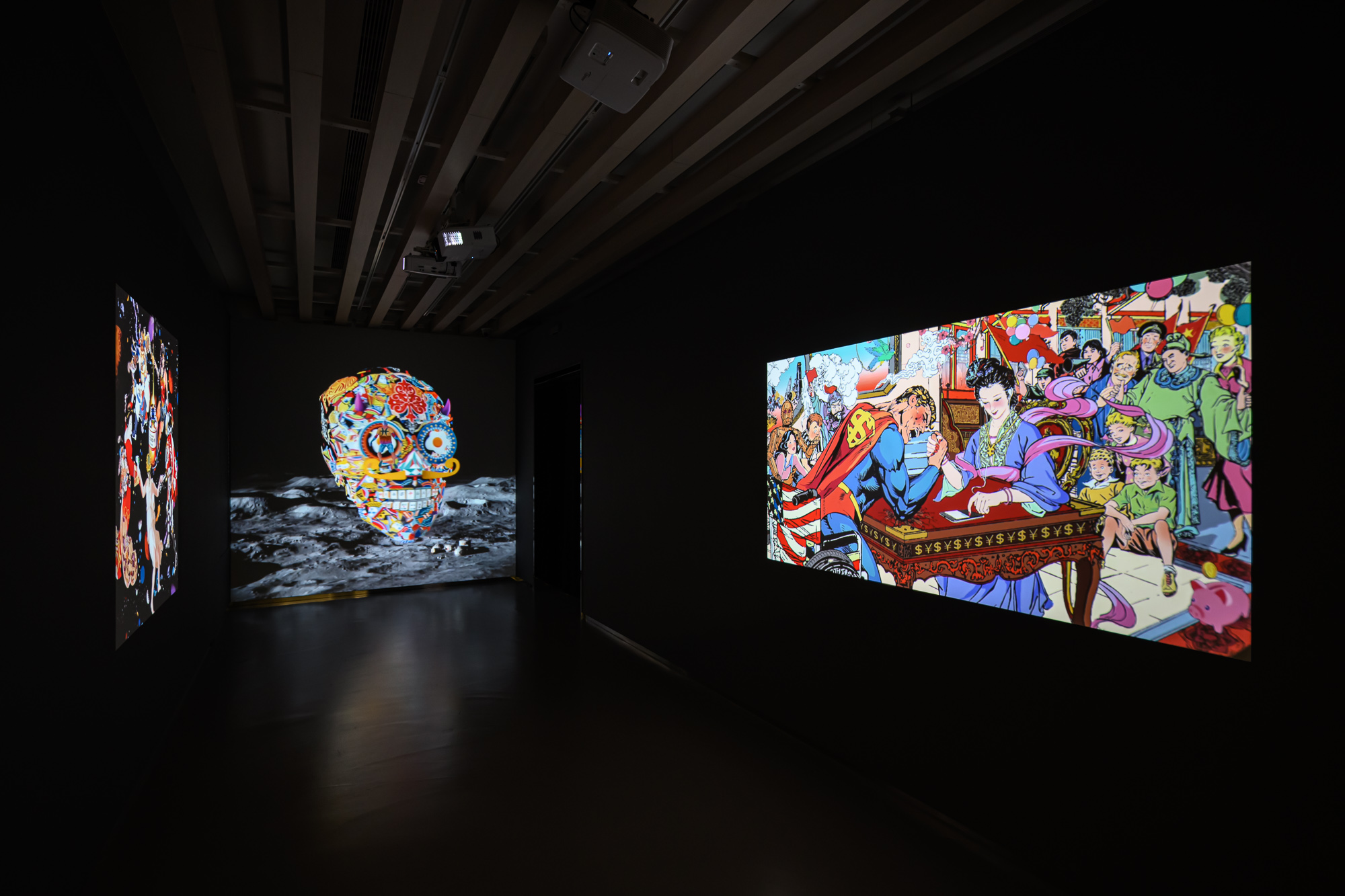 Sculpture and narrative painting in Rhapsody