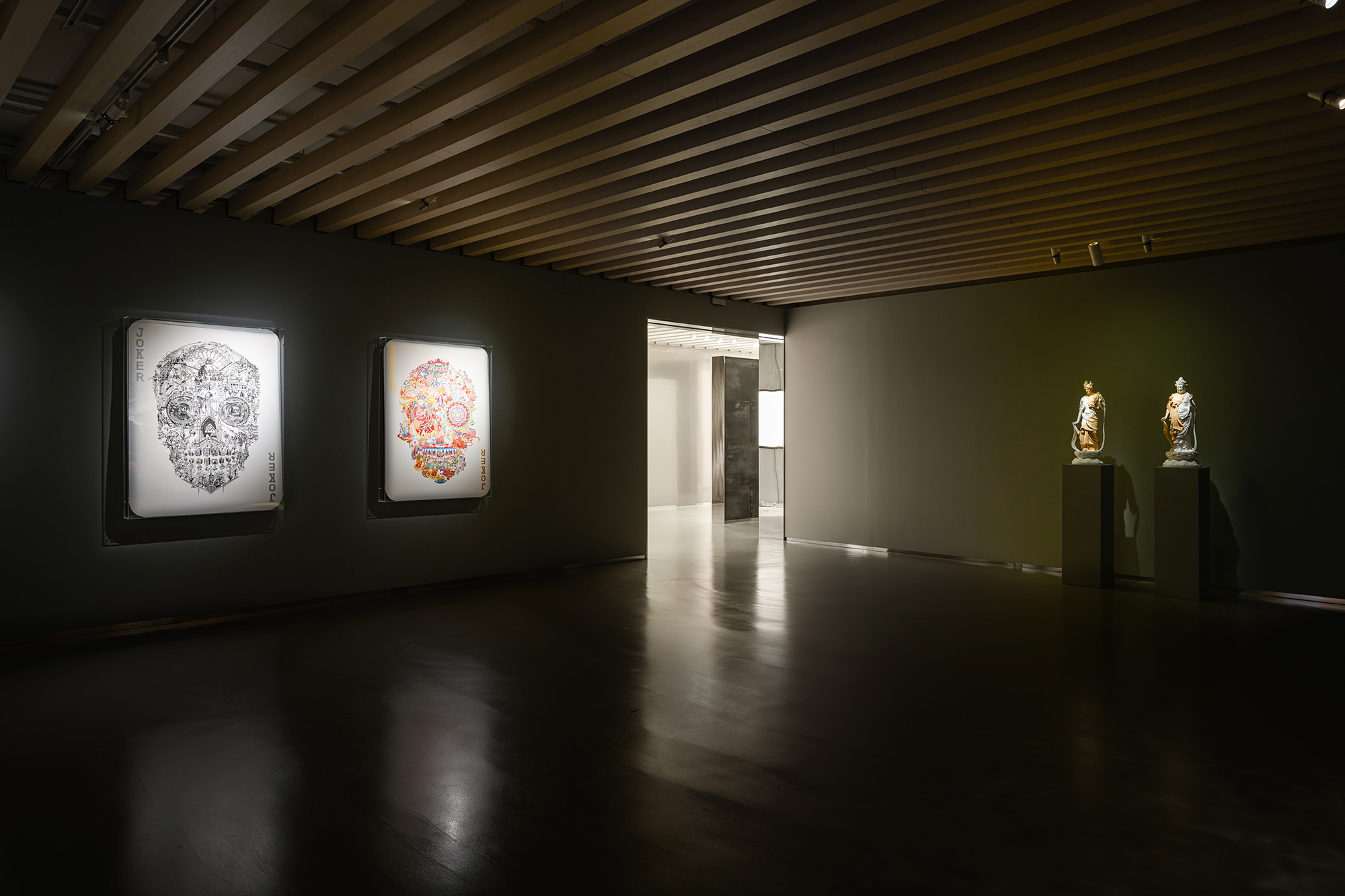 View through the Rebirth galleries at TAO ART